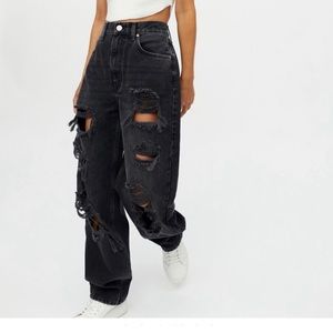 BDG Vintage Feel High-Waisted Baggy Jean